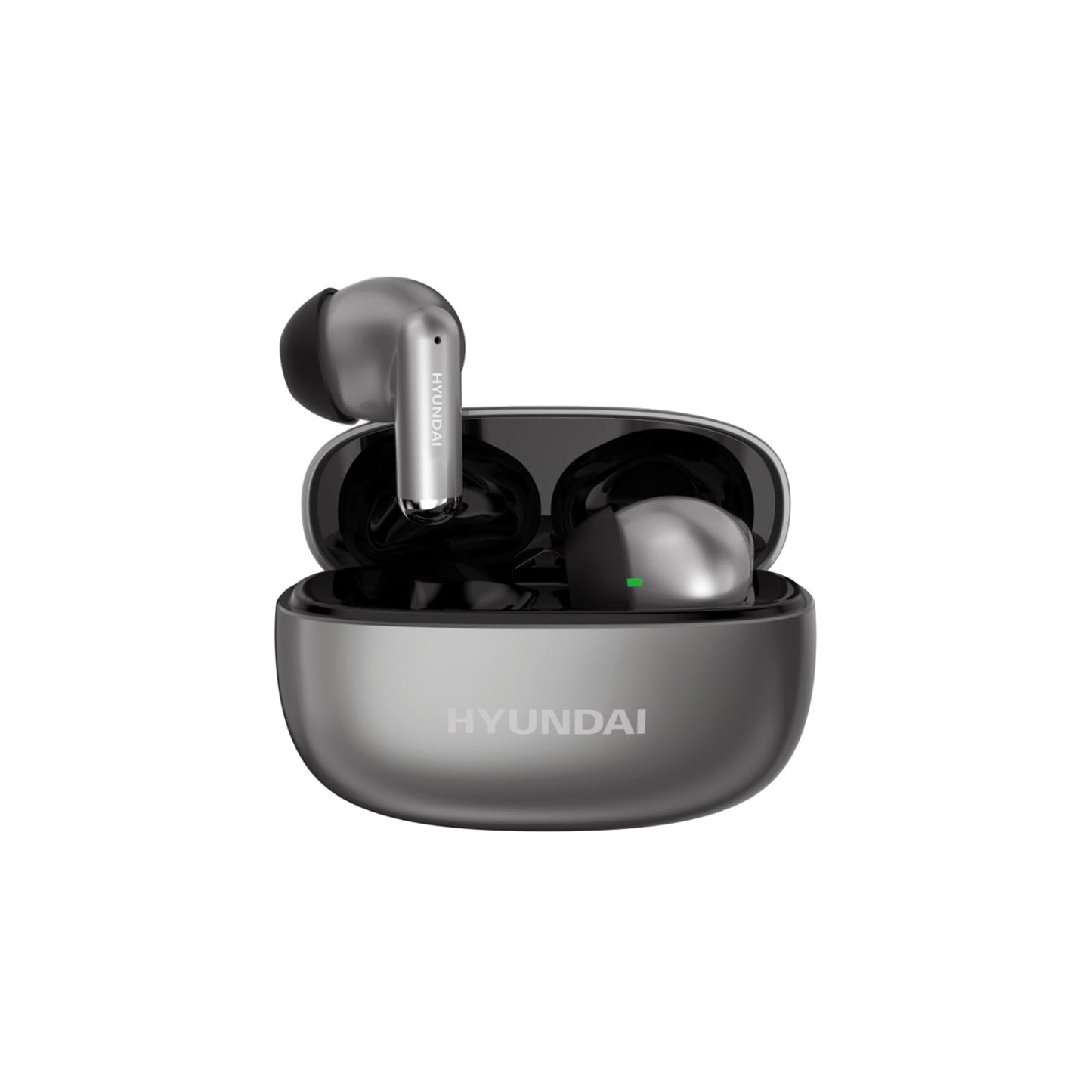 Language Translator Earbuds, Translation Earbuds in Real Time, Intelligent AI Translator Device Headset, Semi-in-Ear, for Travel Business Learning-Grey