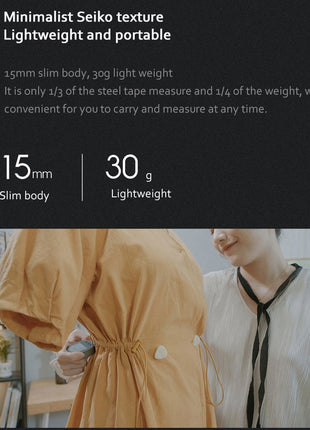 Distance Measuring Instrument Electronic Measuring Ruler Tape Measure High Definition Digital LCD High Precision Electronic Measuring Ruler Tool