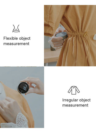 Distance Measuring Instrument Electronic Measuring Ruler Tape Measure High Definition Digital LCD High Precision Electronic Measuring Ruler Tool