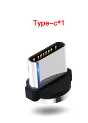 Compatible with Apple, Flowing Ligh Magnetic Streamer Data Line Cable for Iphone Android Typec