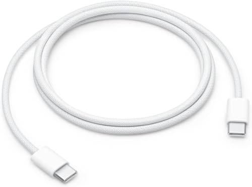USB-C Woven Charge Cable for Apple Devices (1m), USB C Cable 60W Fast Charging for iPhone 16/15 Series, iPad Pro/Air, MacBook (1m)
