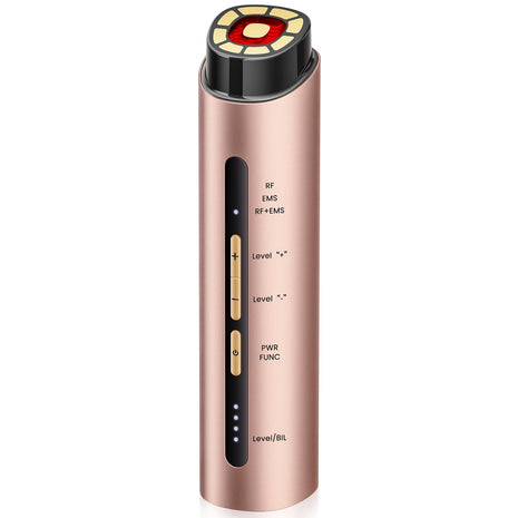 INTEO Microcurrent Facial Device, 3 Modes Red Light Therapy for Face and Neck, Skin Care Facial Massager Perfect Gifts for Women Men