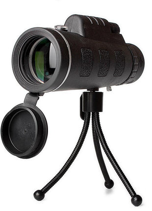Compatible with Apple, Monocular Telescope Zoom Scope with Compass Phone Clip Tripod