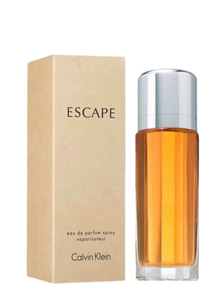 Calvin Klein Escape Eau de Parfum – Floral Women's Perfume – With Notes of Apricot, Jasmine, Amber, Sandalwood, Vanilla & Musk – Long Lasting Fragrance