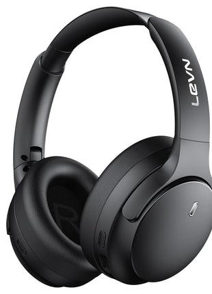 LEVN Hybrid Active Noise Cancelling Headphones, Wireless Headphones Bluetooth 5.4 with Transparent Mode, Hi-Res Audio, Deep Bass, 70H Playtime Over Ear Bluetooth Headset for Work/Travel/Home/Office