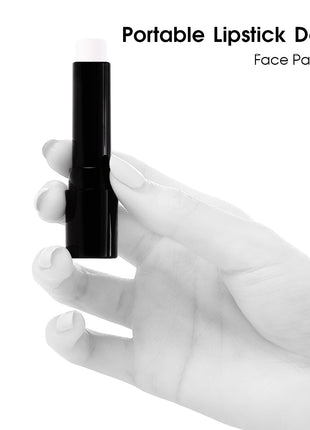 BADCOLOR White Face Body Paint Eye Black Stick for Adults Children Softball Football Baseball Sports , Non-Toxic Hypoallergenic for Halloween SFX Makeup Cosplay Skeleton Clown Costume Parties