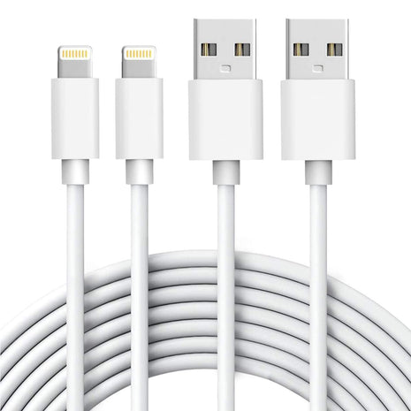 iPhone Charger, [Apple MFi Certified] 2PACK 6FT USB to Lightning Cable Power Fast Charging Cord Compatible with iPhone 14/13/12/11 Pro Max/XS MAX/XR/XS/X/8/7/Plus/6S/6/SE/5S/iPad