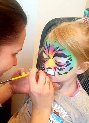 UCANBE Face Body Paint Oil, Professional 15 Colors FX Makeup Palette- Non Toxic Hypoallergenic Safe Facepaint for Halloween, Cosplay Costumes, Parties and Festivals