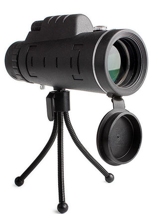 Compatible with Apple, Monocular Telescope Zoom Scope with Compass Phone Clip Tripod