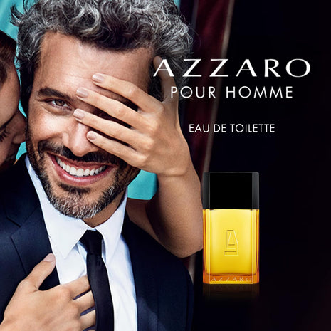 Azzaro Pour Homme Eau de Toilette - Sensual & Timeless Mens Cologne - Fougere, Aromatic & Woody Fragrance - Everyday Wear - Warm, Classic Scent - Luxury Perfumes for Men - Value Size, 3.4 Fl. Oz