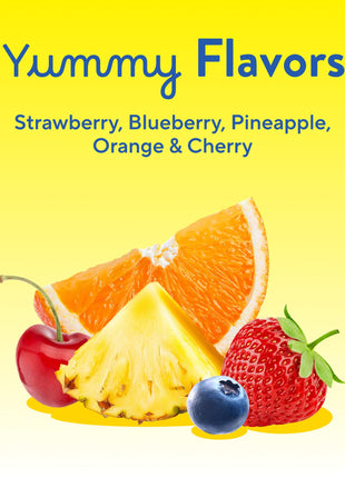 L'il Critters Gummy Vites Daily Kids Multivitamins Assorted Fruit Flavors for Ages 2+ Toddlers & Kids, Gummy Vitamin with Vitamin C and D, 95-190 Day Supply, 190 Gummies
