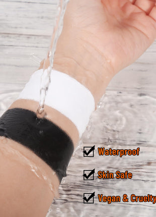 BOBISUKA Halloween Black and White Face Body Paint Oil Based Face Painting Kit for Adult Non Toxic Large Capacity Facepaint for Cosplay Clown Skeleton Vampire Special Effects Makeup