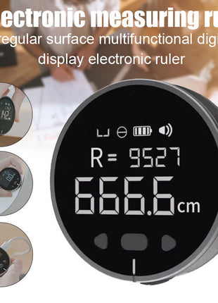 Distance Measuring Instrument Electronic Measuring Ruler Tape Measure High Definition Digital LCD High Precision Electronic Measuring Ruler Tool