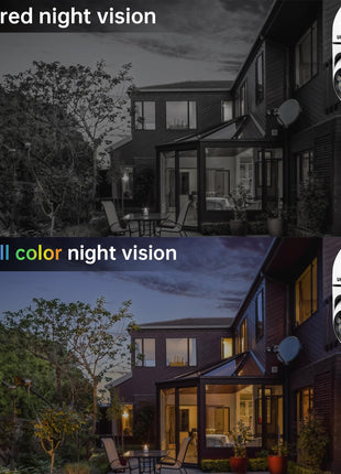 WESECUU Light Bulb Security Camera -5G& 2.4GHz WiFi 2K Security Cameras Wireless Outdoor Motion Detection and Alarm,Two-Way Talk,Color Night Vision,Human Detection, Bulb Camera Compatible with Alexa