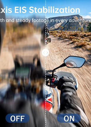 Action Camera 4K 60FPS with Touch Screen 20MP Waterproof Camera Underwater 131FT with EIS for Snorkeling Helmet Bike 170° Wide Angle Remote WiFi 5XZoom