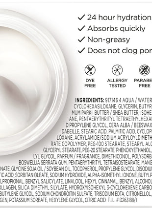 L’Oreal Paris Collagen Daily Face Moisturizer, Anti Aging Face Cream to Reduce Wrinkles and Provide Intense Hydration, 1.7 oz