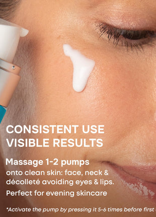 SimplyVital Collagen, Retinol & Hyaluronic Acid Serum - Anti-Aging Moisturizer for Face, Neck & Décolleté - Made in USA, Deep Moisturizing Skin Care Complex - Hydrating Facial Serum for Women, 1 fl.oz