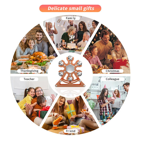 Desk-Fidget-Toys for Ferris-Wheels-Spinner: Metal Kinetic-Spinner 4mins, Cool-Gadgets for Kid Children Teen Adult EDC-Toy, ADHD Tools Cool-Stuff Stress Relief for Office Home School Christmas