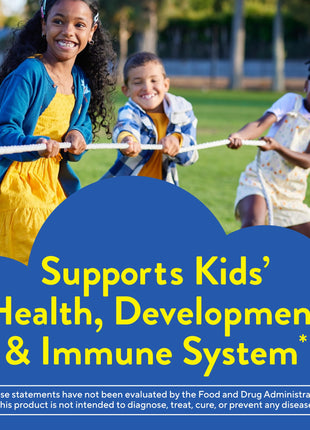 L'il Critters Gummy Vites Daily Kids Multivitamins Assorted Fruit Flavors for Ages 2+ Toddlers & Kids, Gummy Vitamin with Vitamin C and D, 95-190 Day Supply, 190 Gummies