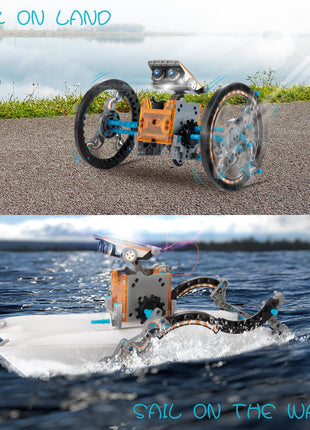 14-in-1 Solar Robot Kit for Kids, Stem Projects for Kids Age 8-12, Educational STEM Science Toy, DIY Solar Power Building Kit, Robotic Set Toys Gift for Boys Girls 8 9 10 11 12 Years Old